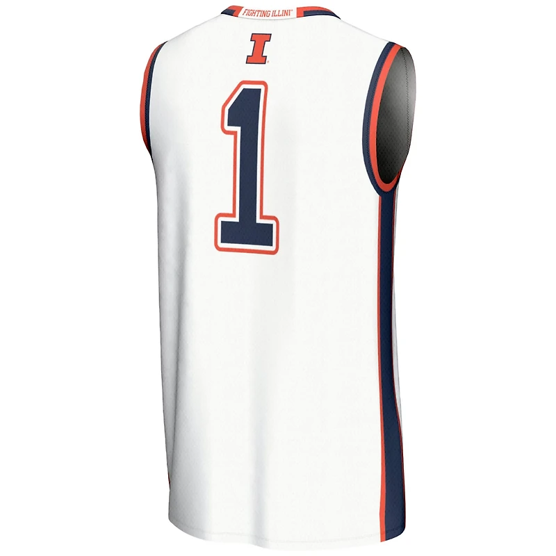 Unisex GameDay Greats 1 Illinois Fighting Illini Lightweight Basketball Jersey