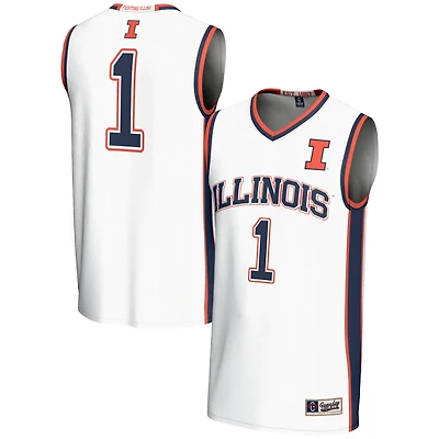 Unisex GameDay Greats 1 Illinois Fighting Illini Lightweight Basketball Jersey