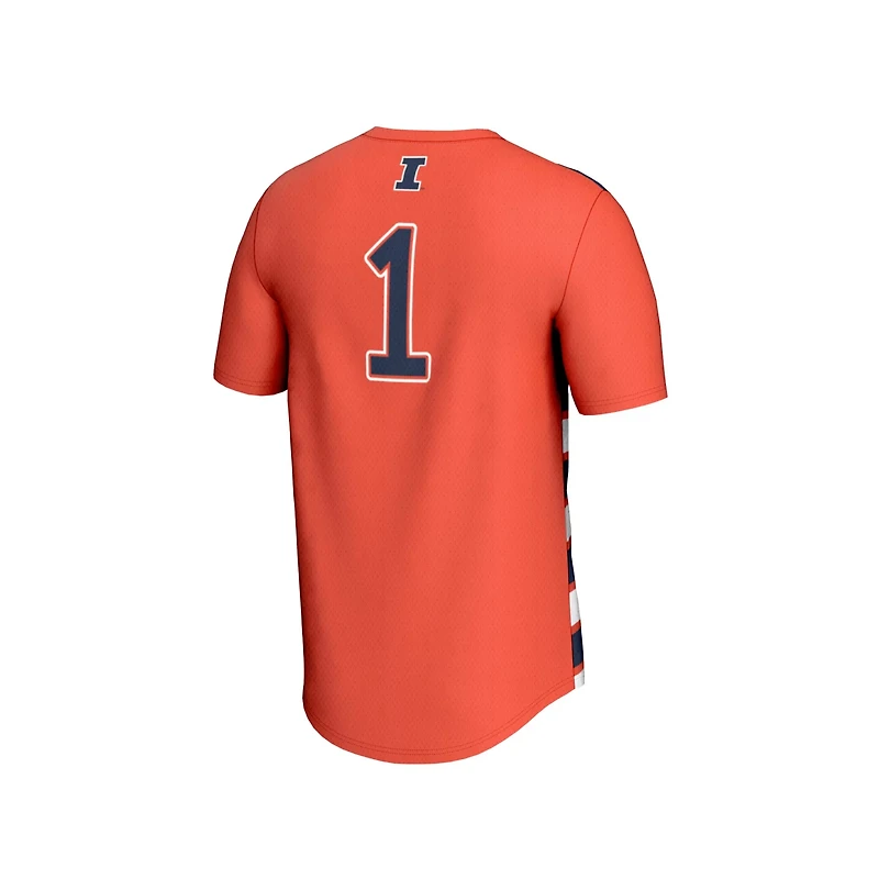 Unisex GameDay Greats 1 Illinois Fighting Illini Lightweight Soccer Fashion Jersey
