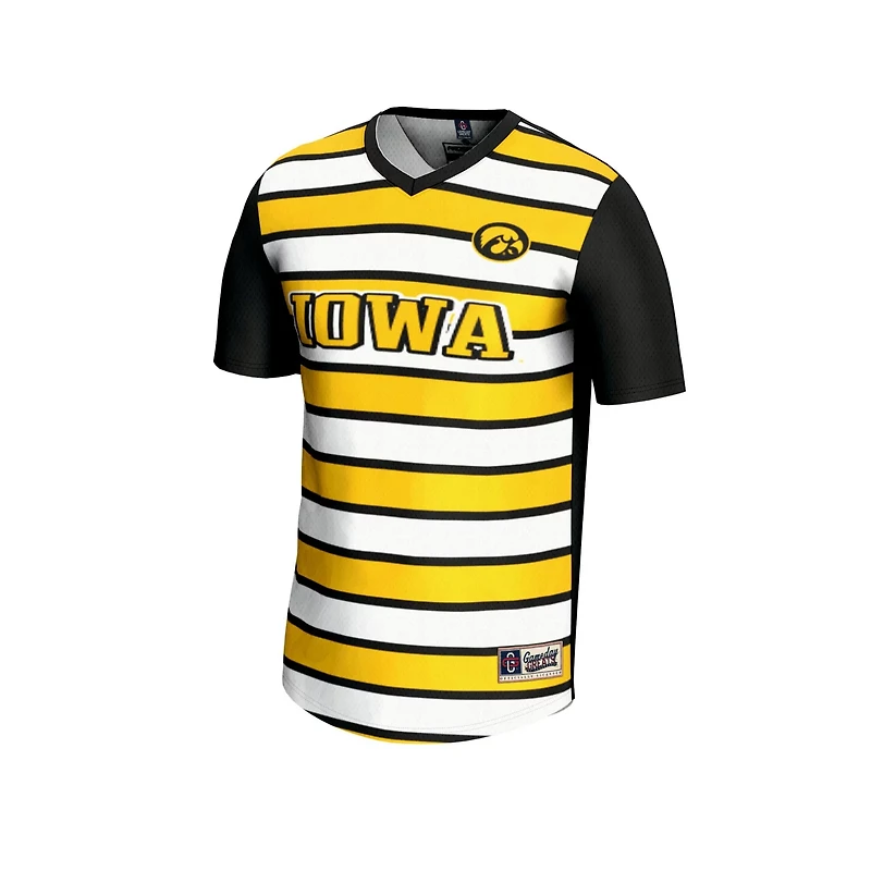 Unisex GameDay Greats 1 Iowa Hawkeyes Lightweight Soccer Fashion Jersey
