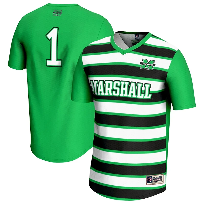 Unisex GameDay Greats 1 Kelly Marshall Thundering Herd Lightweight Soccer Fashion Jersey