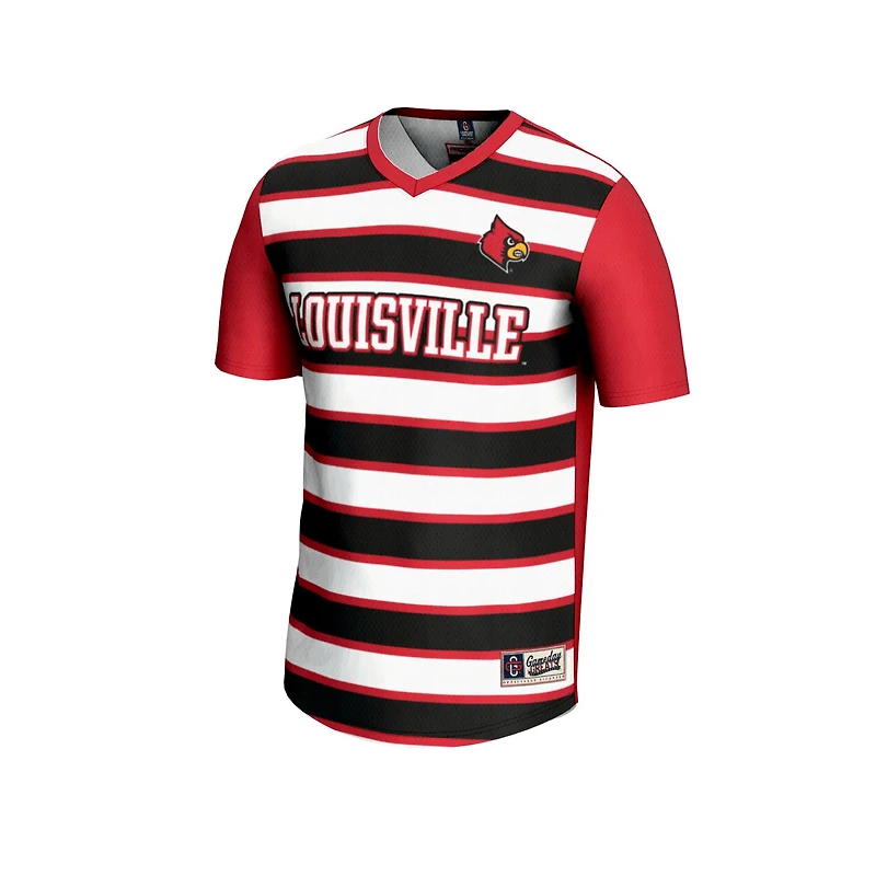 Unisex GameDay Greats 1 Louisville Cardinals Lightweight Soccer Fashion Jersey