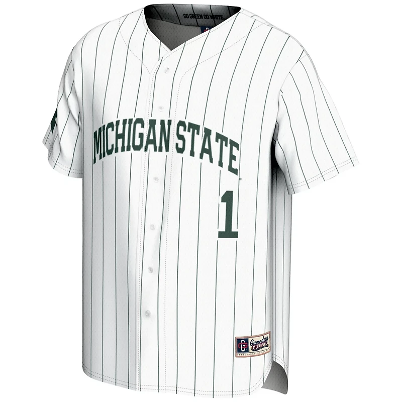Unisex GameDay Greats 1 Michigan State Spartans Lightweight Baseball Jersey