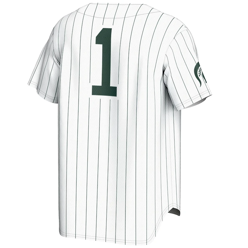 Unisex GameDay Greats 1 Michigan State Spartans Lightweight Baseball Jersey