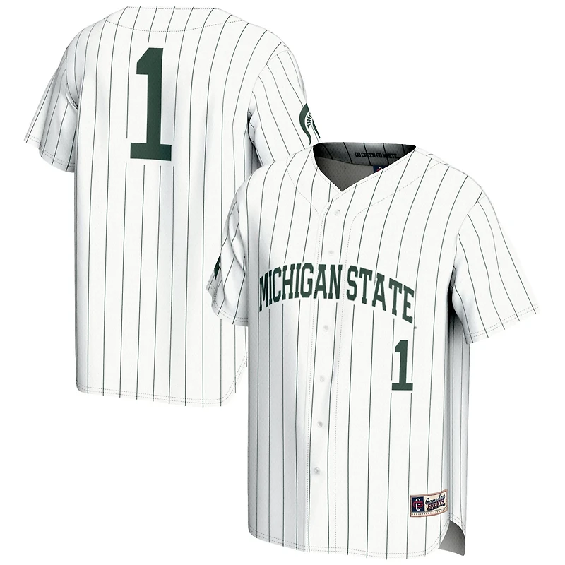 Unisex GameDay Greats 1 Michigan State Spartans Lightweight Baseball Jersey