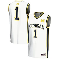 Unisex GameDay Greats 1 Michigan Wolverines Lightweight Basketball Jersey
