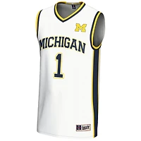 Unisex GameDay Greats 1 Michigan Wolverines Lightweight Basketball Jersey