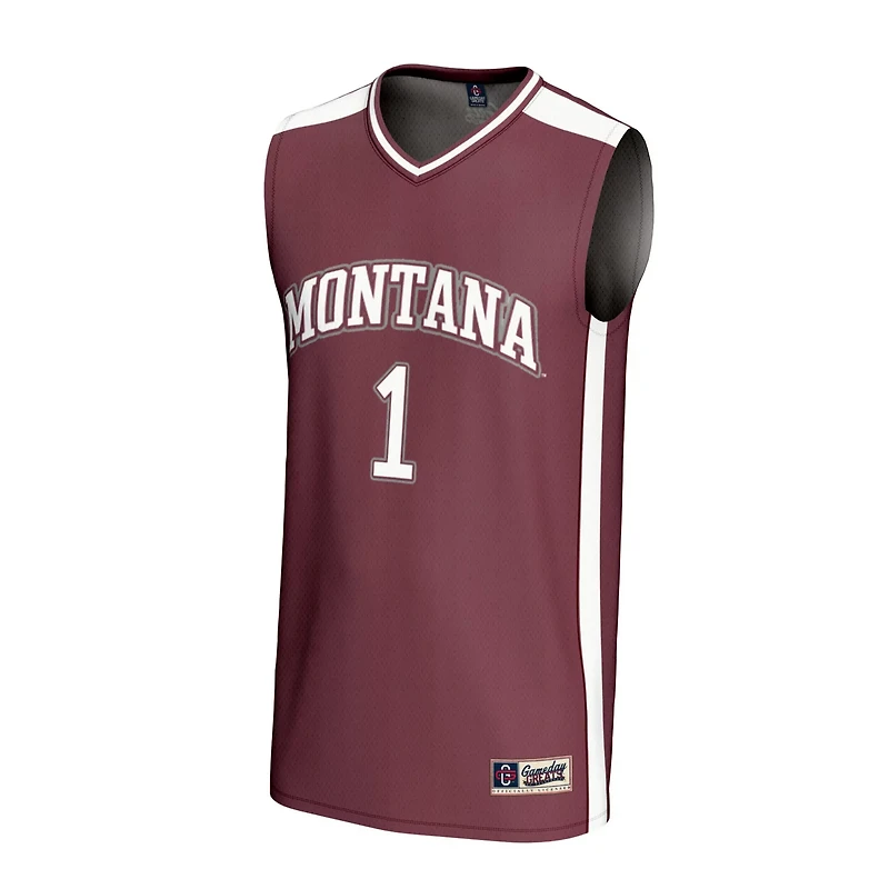 Unisex GameDay Greats 1 Montana Grizzlies Lightweight Basketball Fashion Jersey