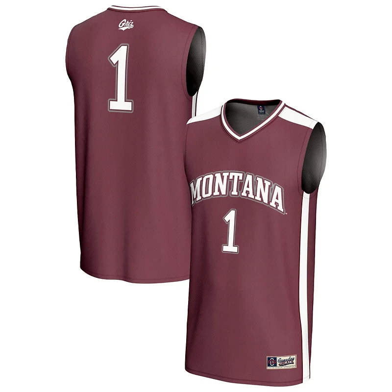 Unisex GameDay Greats 1 Montana Grizzlies Lightweight Basketball Fashion Jersey