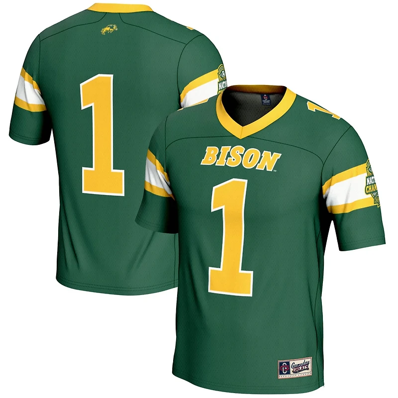 Unisex GameDay Greats 1 NDSU Bison 2024 NCAA FCS Football National Champions Lightweight Fashion Jersey