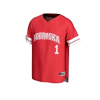 Unisex GameDay Greats 1 Nebraska Huskers Lightweight Collegiate Baseball Fashion Jersey
