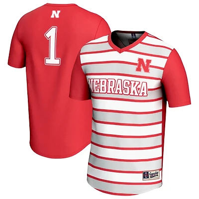 Unisex GameDay Greats 1 Nebraska Huskers Lightweight Soccer Fashion Jersey
