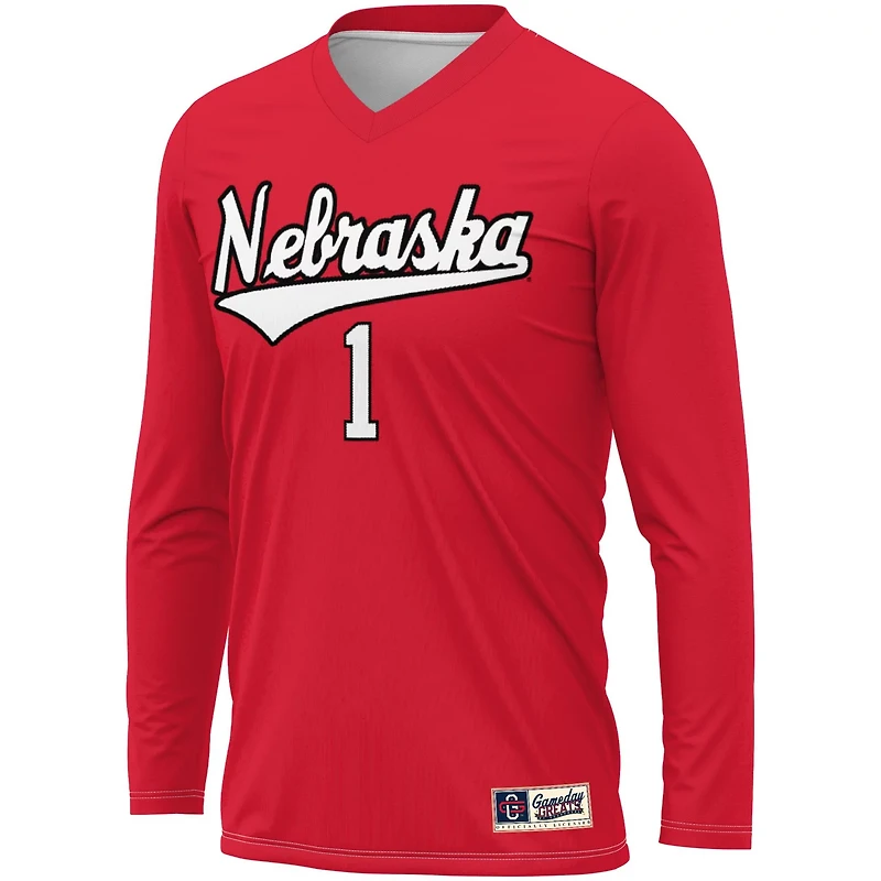 Unisex GameDay Greats 1 Nebraska Huskers Lightweight Volleyball Jersey
