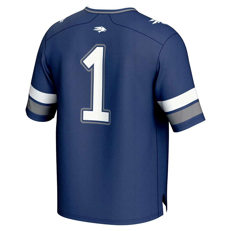 Unisex GameDay Greats 1 Nevada Wolf Pack Lightweight Collegiate Football Fashion Jersey