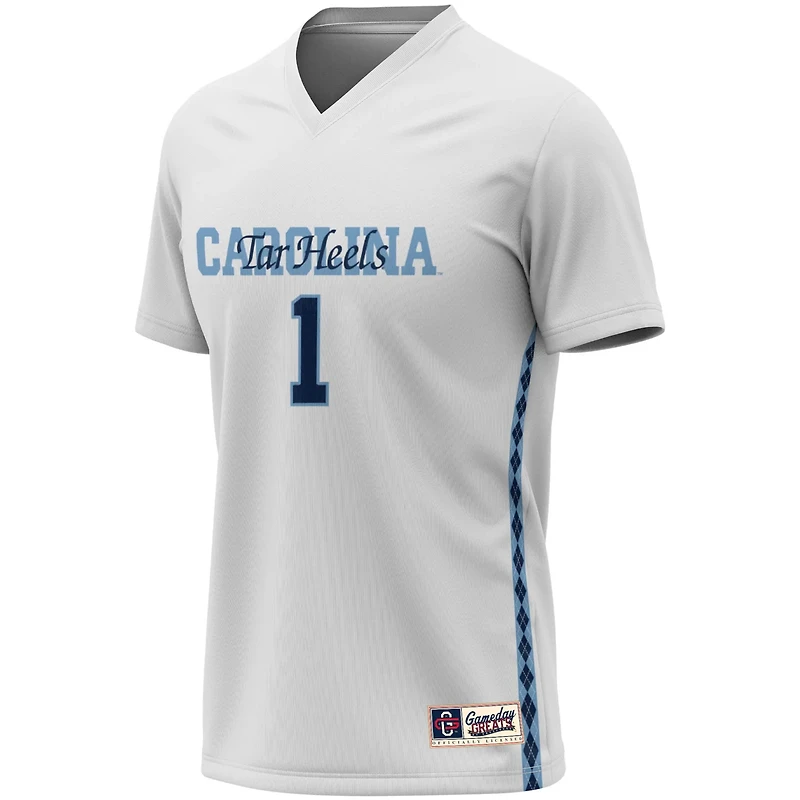 Unisex GameDay Greats 1 North Carolina Tar Heels Women's Soccer Lightweight Fashion Jersey