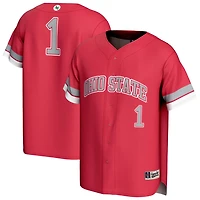 Unisex GameDay Greats 1 Ohio State Buckeyes Lightweight Collegiate Baseball Fashion Jersey