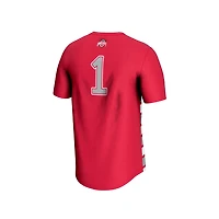 Unisex GameDay Greats 1 Ohio State Buckeyes Lightweight Soccer Fashion Jersey