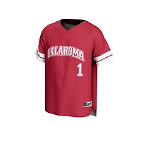 Unisex GameDay Greats 1 Oklahoma Sooners Lightweight Collegiate Baseball Fashion Jersey