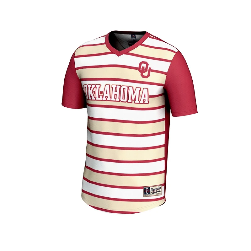 Unisex GameDay Greats 1 Oklahoma Sooners Lightweight Soccer Fashion Jersey