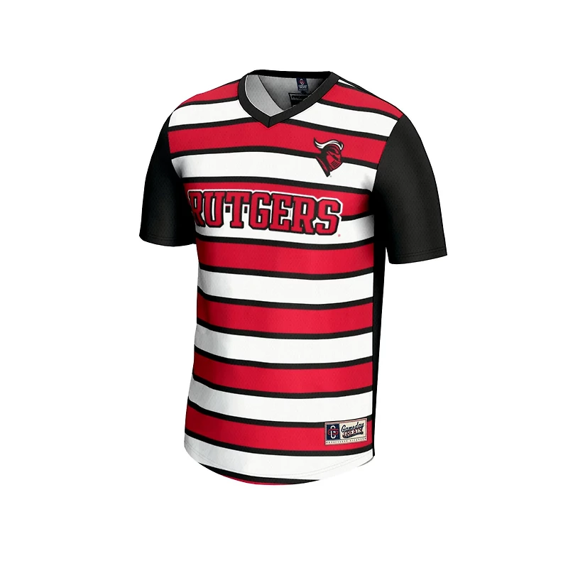 Unisex GameDay Greats 1 Rutgers Scarlet Knights Lightweight Soccer Fashion Jersey