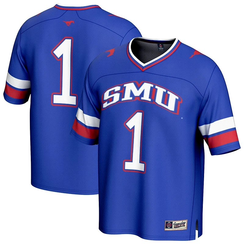 Unisex GameDay Greats 1 SMU Mustangs Collegiate Football Fashion Jersey