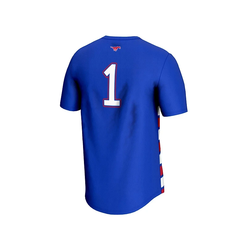 Unisex GameDay Greats 1 SMU Mustangs Lightweight Soccer Fashion Jersey