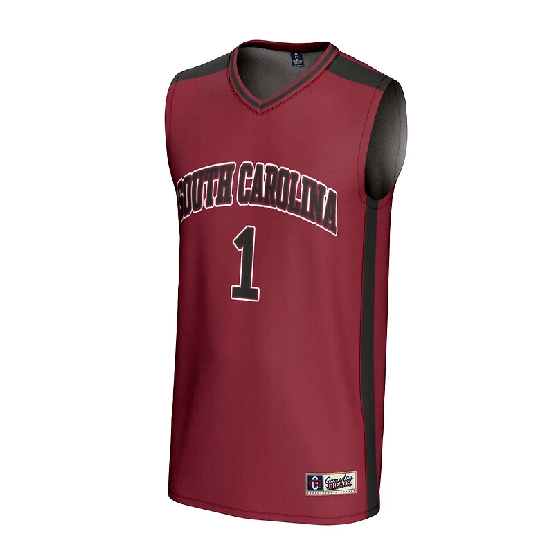 Unisex GameDay Greats 1 South Carolina Gamecocks Lightweight Collegiate Basketball Fashion Jersey