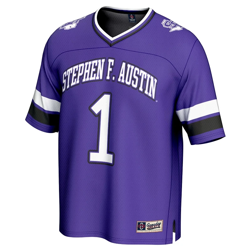 Unisex GameDay Greats 1 Stephen F Austin Lumberjacks Lightweight Collegiate Football Fashion Jersey