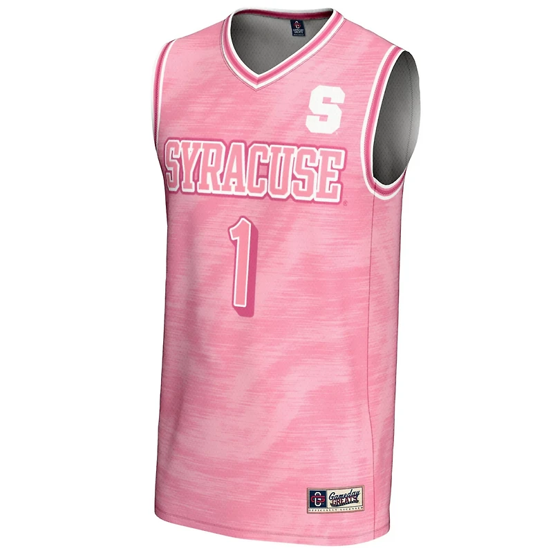 Unisex GameDay Greats 1 Syracuse Orange Lightweight Basketball Fashion Jersey