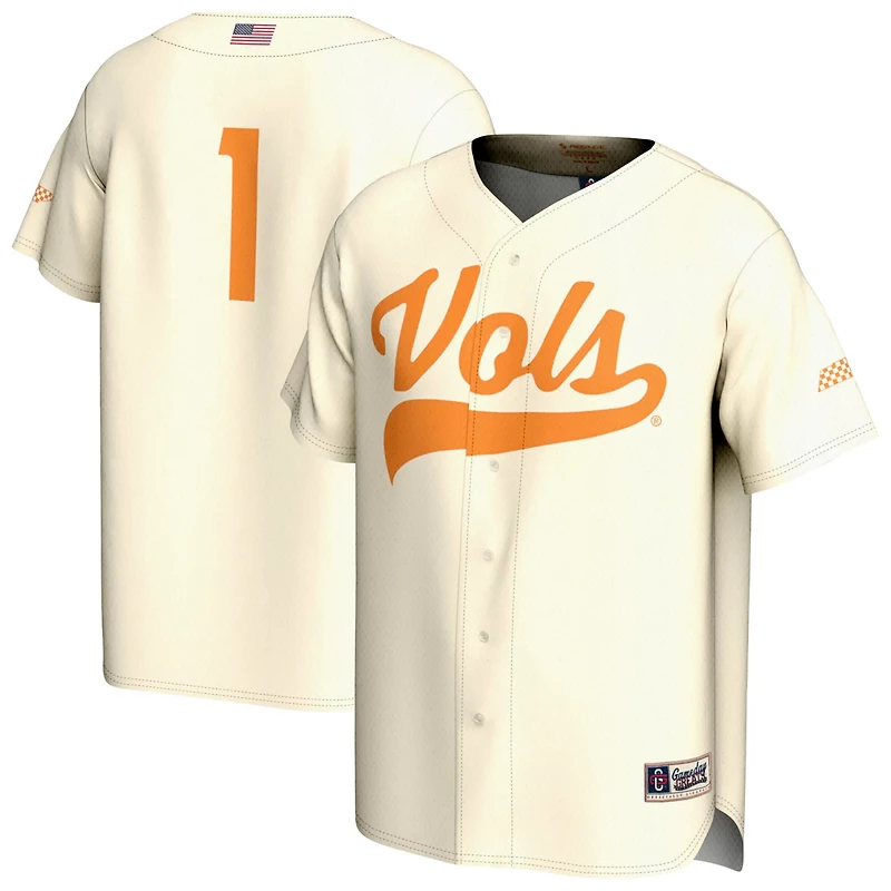 Unisex GameDay Greats 1 Tennessee Volunteers Lightweight Baseball Fashion Jersey