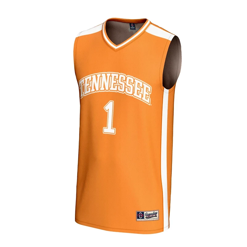 Unisex GameDay Greats 1 Tennessee Volunteers Lightweight Collegiate Basketball Fashion Jersey