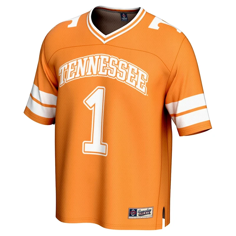 Unisex GameDay Greats 1 Tennessee Volunteers Lightweight Collegiate Football Fashion Jersey
