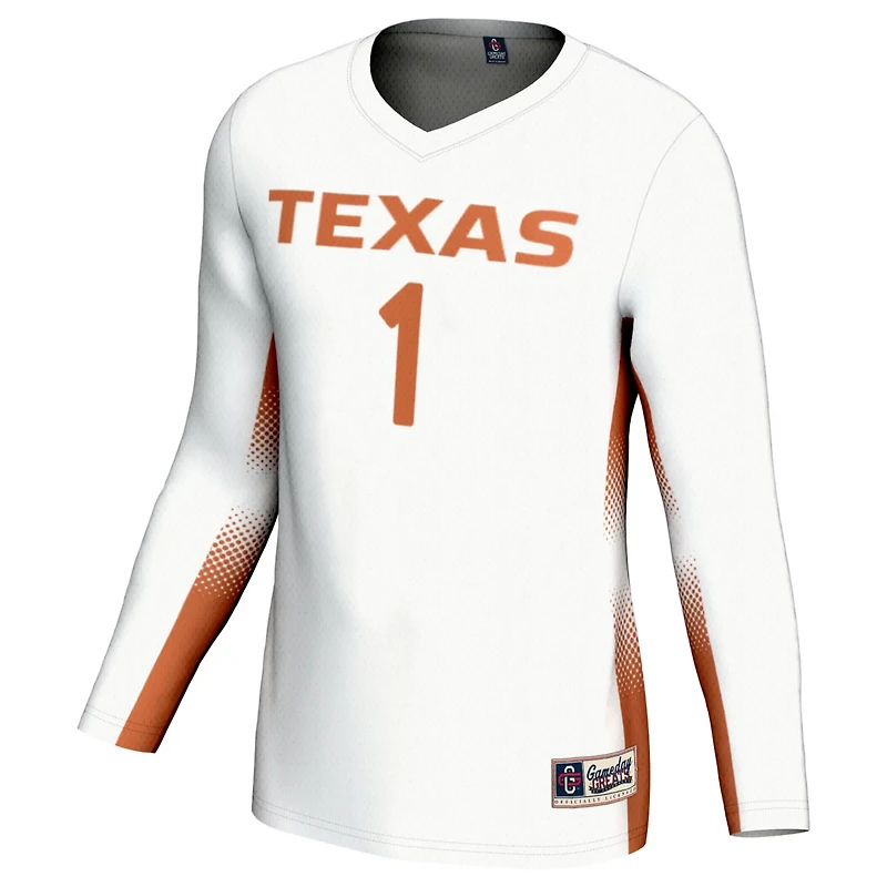 Unisex GameDay Greats 1 Texas Longhorns Lightweight Volleyball Jersey