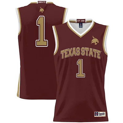 Unisex GameDay Greats 1 Texas State Bobcats Lightweight Basketball Jersey