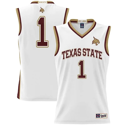 Unisex GameDay Greats 1 Texas State Bobcats Lightweight Basketball Jersey