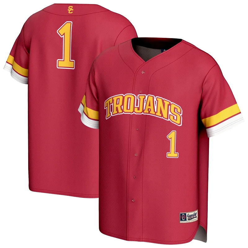 Unisex GameDay Greats 1 USC Trojans Collegiate Baseball Fashion Jersey