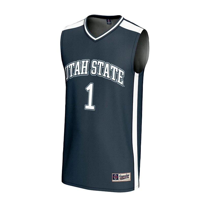 Unisex GameDay Greats 1 Utah State Aggies Lightweight Basketball Fashion Jersey