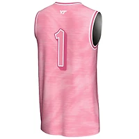 Unisex GameDay Greats 1 Virginia Tech Hokies Lightweight Basketball Fashion Jersey