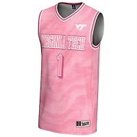 Unisex GameDay Greats 1 Virginia Tech Hokies Lightweight Basketball Fashion Jersey