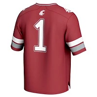 Unisex GameDay Greats 1 Washington State Cougars Lightweight Collegiate Football Fashion Jersey