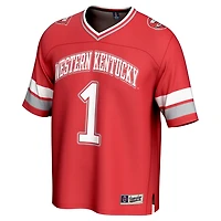 Unisex GameDay Greats 1 Western Kentucky Hilltoppers Lightweight Collegiate Football Fashion Jersey