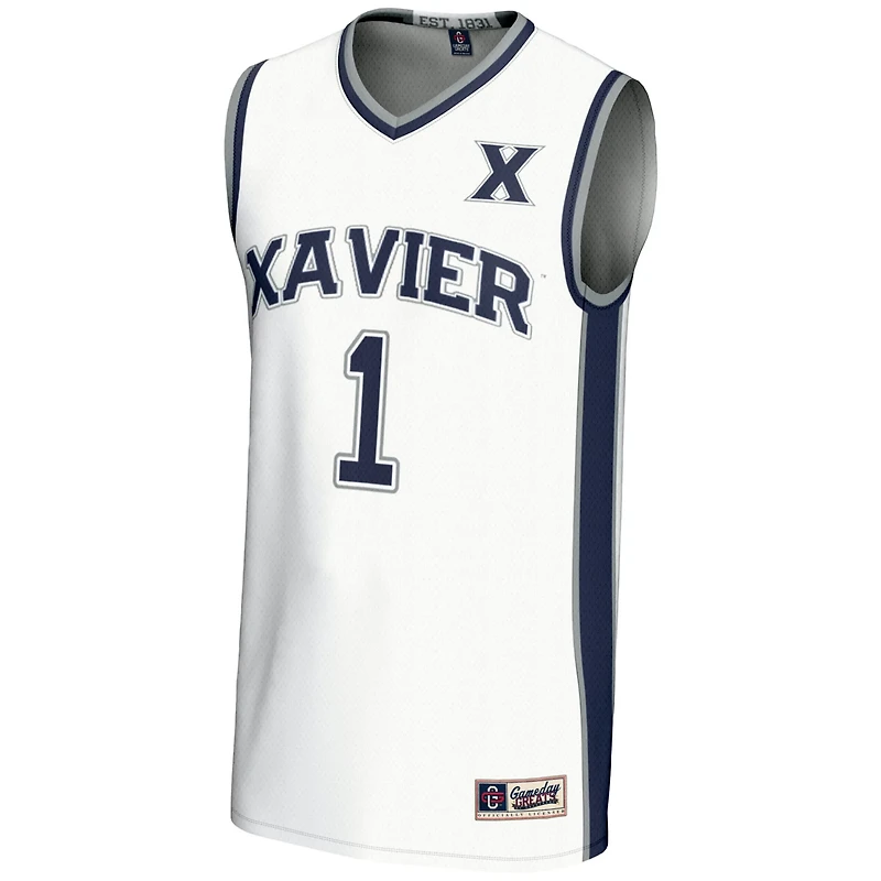 Unisex GameDay Greats 1 Xavier Musketeers Lightweight Basketball Jersey