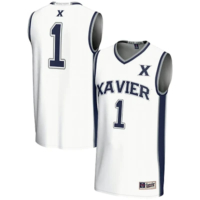 Unisex GameDay Greats 1 Xavier Musketeers Lightweight Basketball Jersey