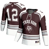 Unisex GameDay Greats 12 Texas AM Aggies Hockey Fashion Jersey