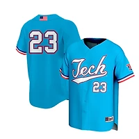 Unisex GameDay Greats 23 Louisiana Tech Bulldogs Lightweight Collegiate Baseball Fashion Jersey
