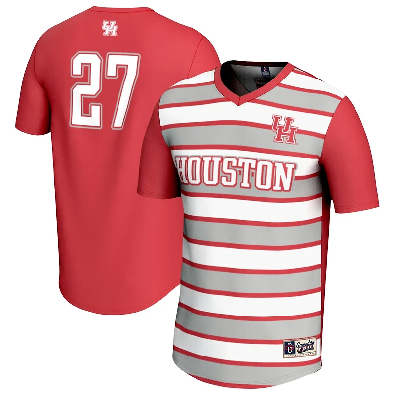Unisex GameDay Greats 27 Houston Cougars Lightweight Soccer Fashion Jersey