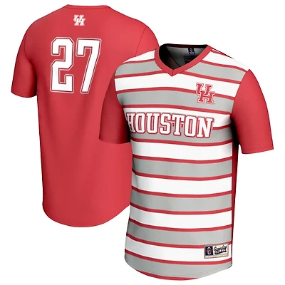 Unisex GameDay Greats 27 Houston Cougars Lightweight Soccer Fashion Jersey