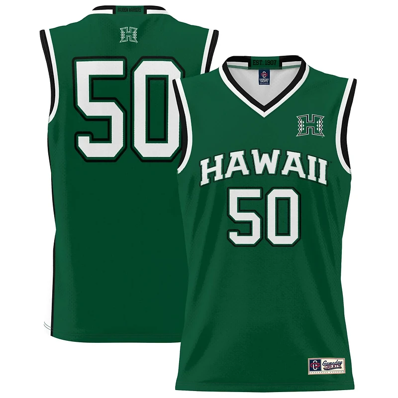 Unisex GameDay Greats 50 Hawaii Rainbow Warriors Lightweight Basketball Jersey