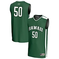 Unisex GameDay Greats 50 Hawaii Rainbow Warriors Lightweight Collegiate Basketball Fashion Jersey