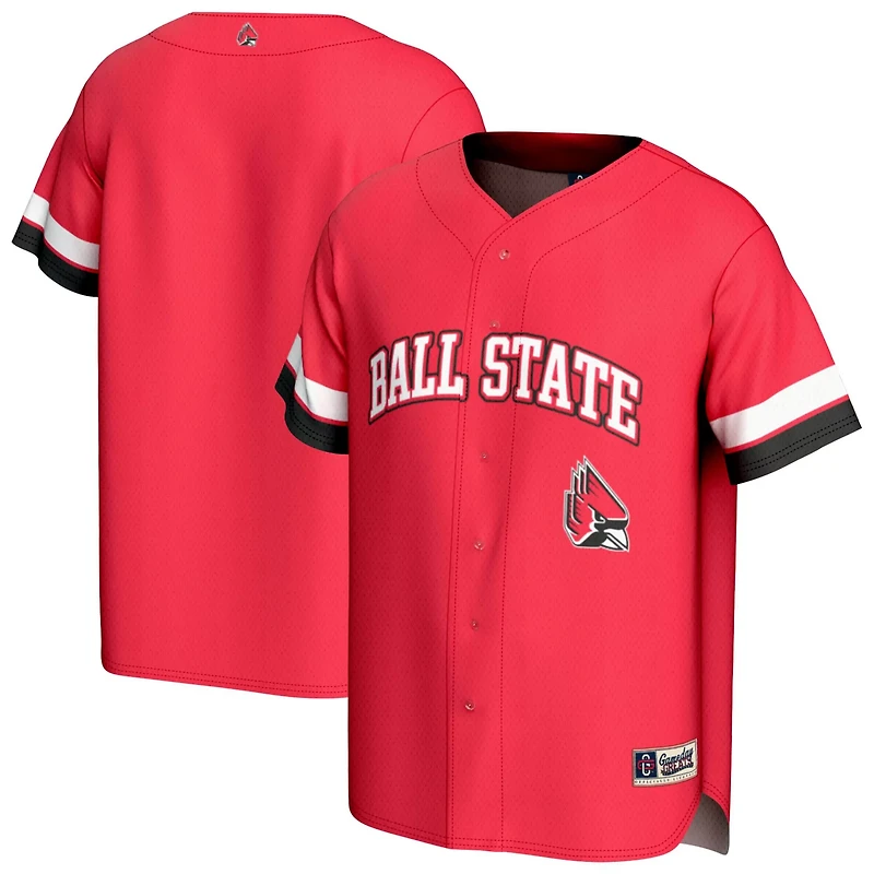 Unisex GameDay Greats Ball State Cardinals Spirit Baseball Jersey